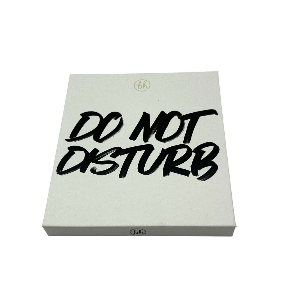 BH Cosmetics Do Not Disturb 9 Color Eyeshadow Palette Blue & Purple Tones NEW